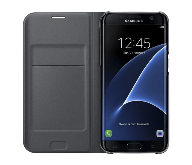 Samsung Flip Wallet do Samsung Galaxy S7 Edge czarny - 291560 - zdjęcie 2
